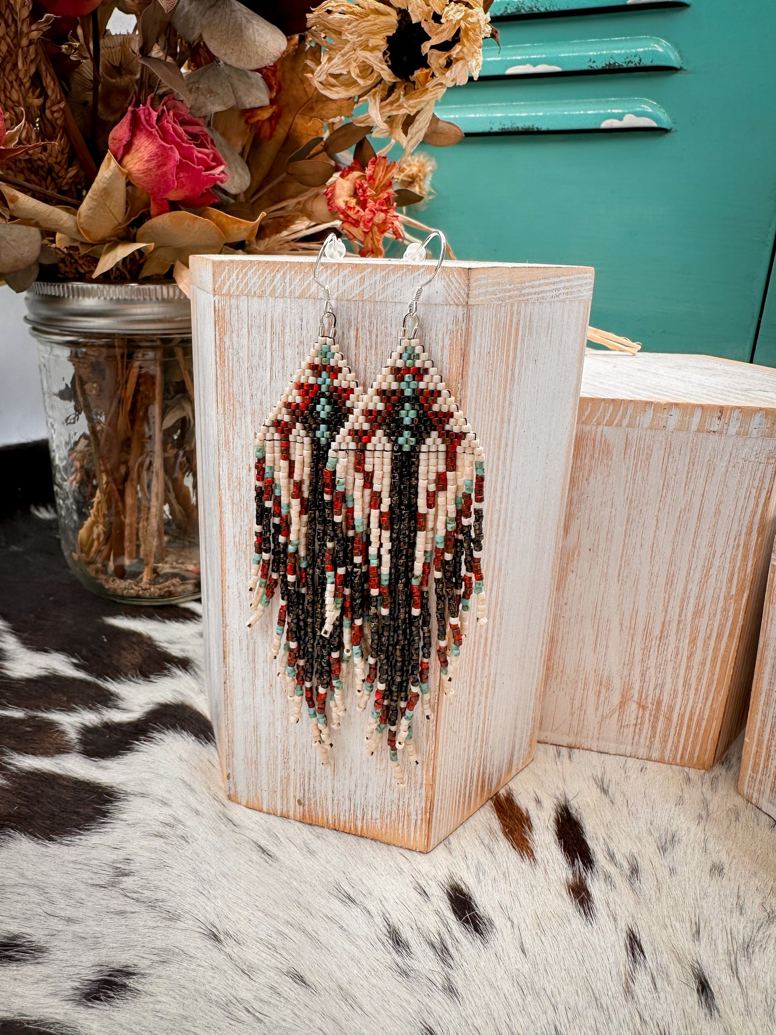 Seed Bead Earrings