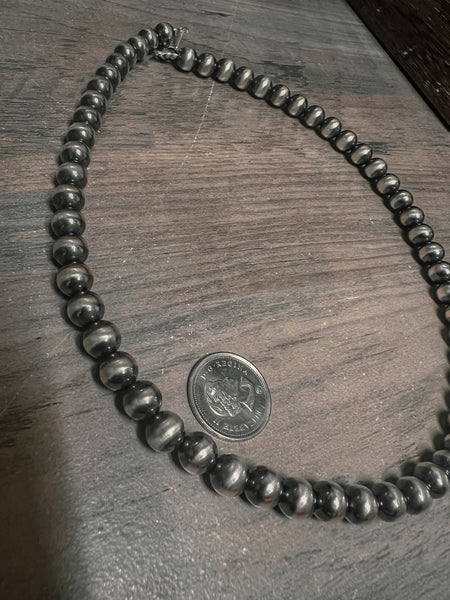 8mm Navajo Pearl necklace