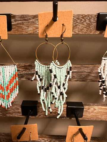 Seed Bead Earrings