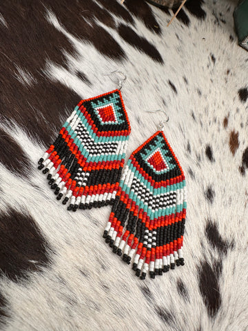 Seed Bead Earrings