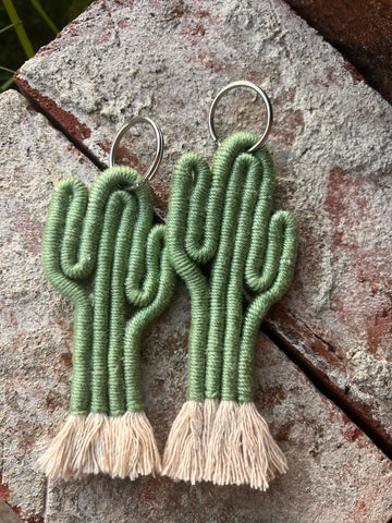 Cactus Keychain