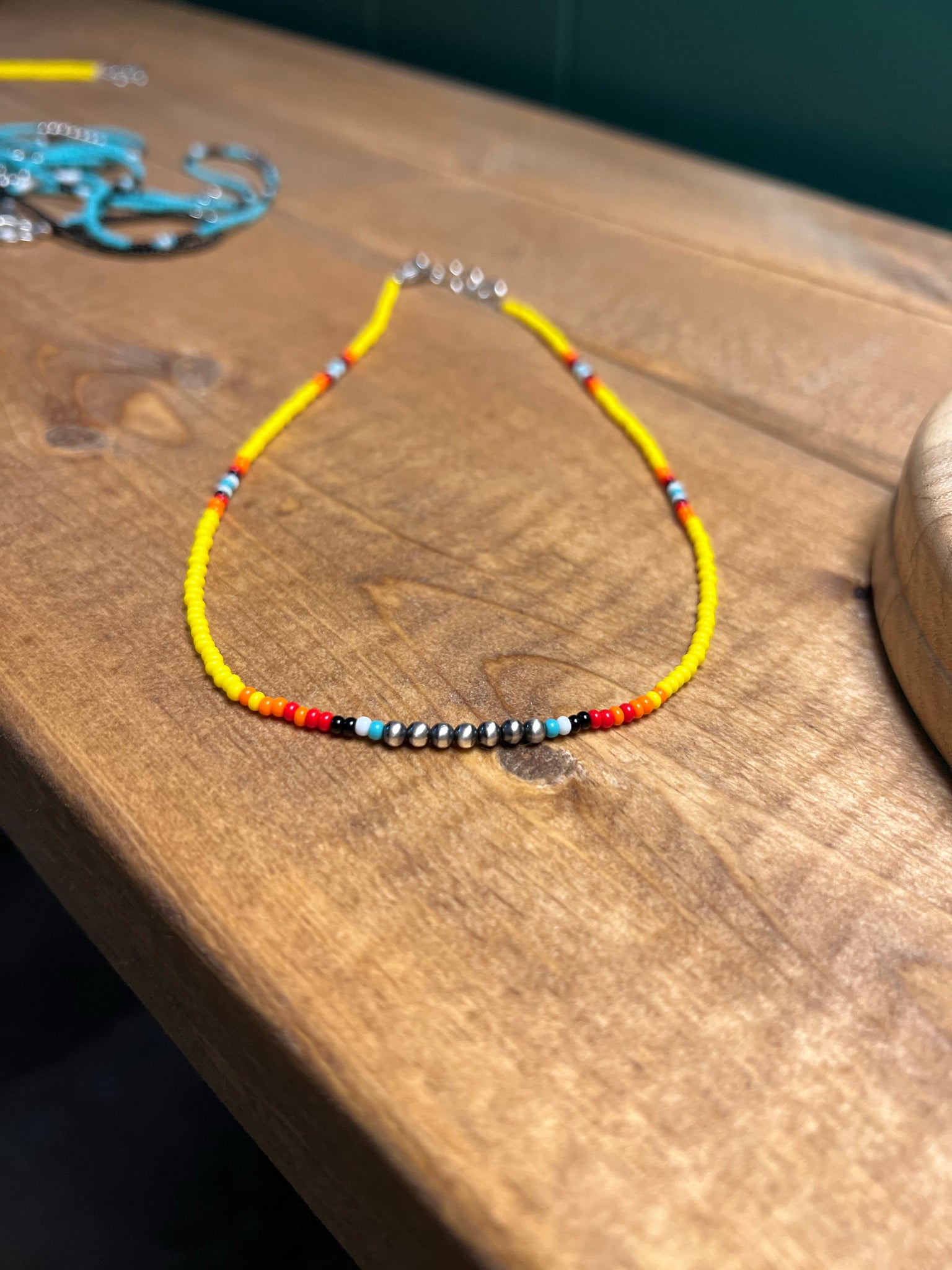 Beaded choker