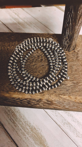 4mm Navajo Pearl Necklace